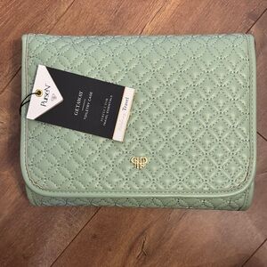 PurseN Quilted Green Cosmetic Bag
